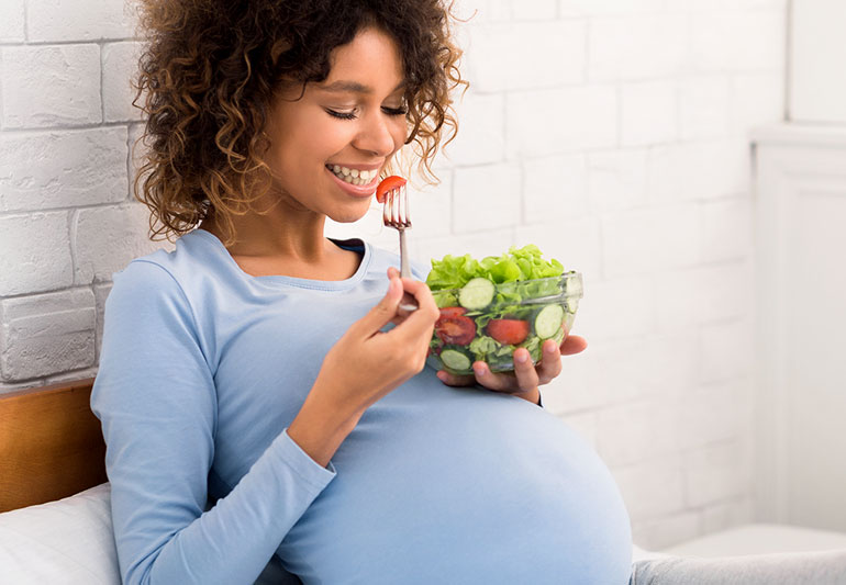 Chế độ ăn chay khi mang bầu có nhiều chất xơ